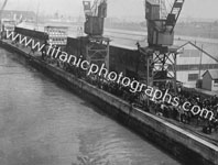 Crowd on Southampton Dock